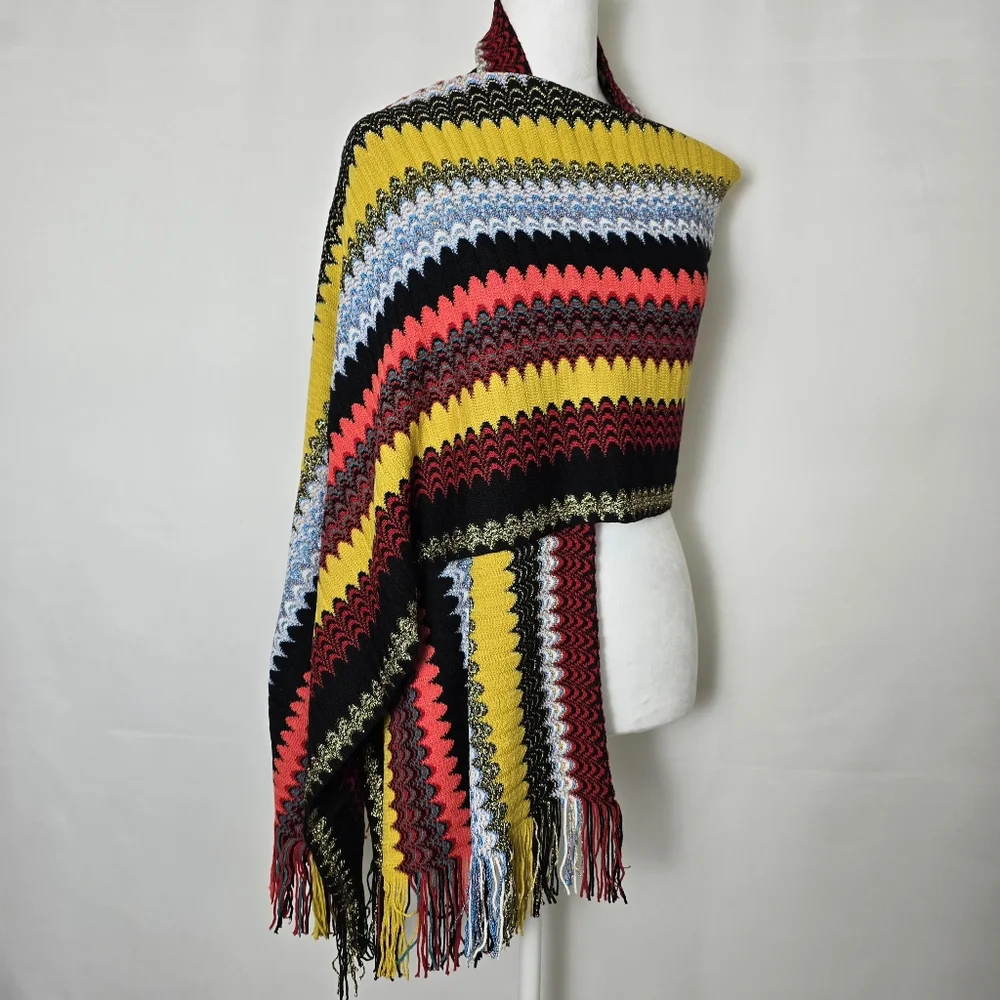 Missoni Chevron Shimmering Scarf 76